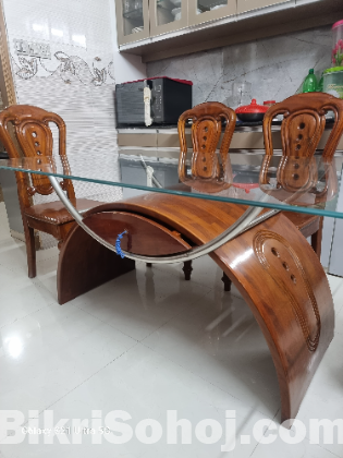 Wooden Dining Table Set